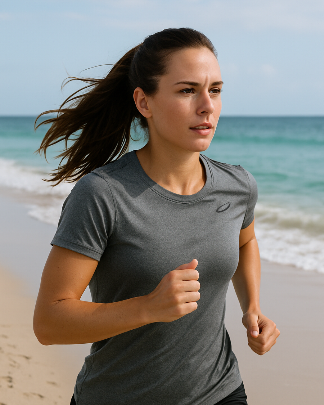 Women's Essentials Dri-Fit Gray Tee