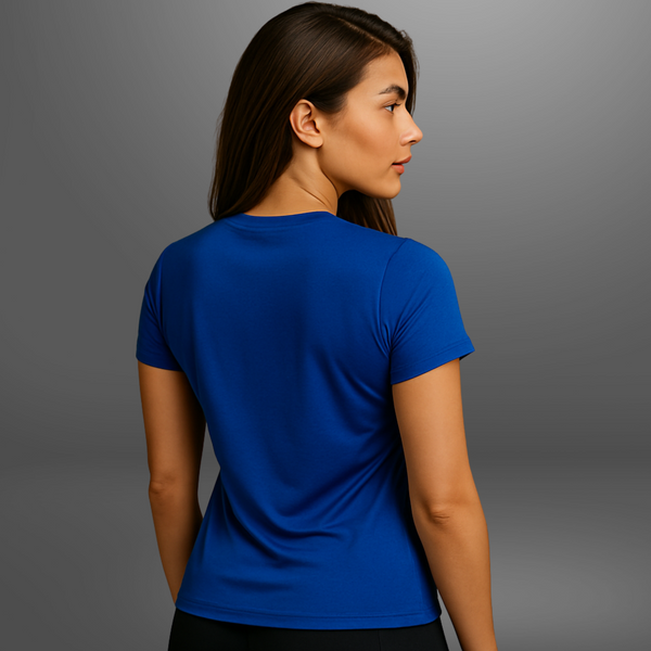 Women's Essentials Dri-Fit Royal Blue Tee