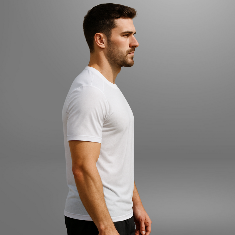 Men's Essentials Dri-Fit White Tee