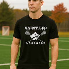 SLU Men's Lacrosse Dri-Fit Sticks Tee Shirt (Saint Leo Collection)