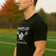 SLU Men's Lacrosse Dri-Fit Sticks Tee Shirt (Saint Leo Collection)