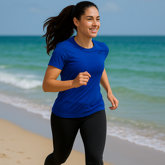 Women's Essentials Dri-Fit Royal Blue Tee