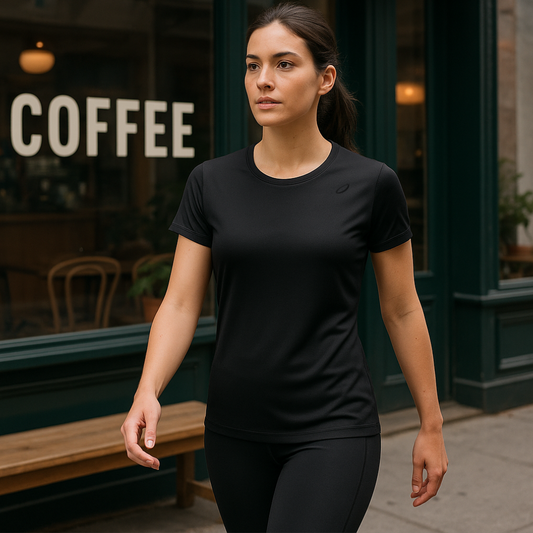 Women's Essentials Dri-Fit  Black Tee