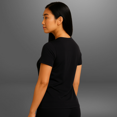 Women's Essentials Dri-Fit  Black Tee