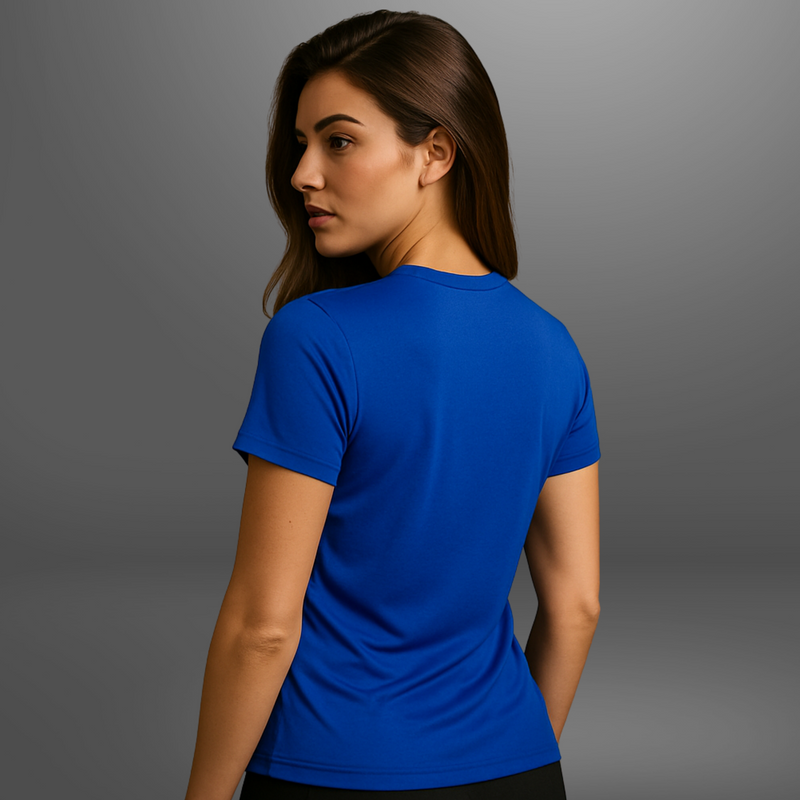 Women's Essentials Dri-Fit Royal Blue Tee